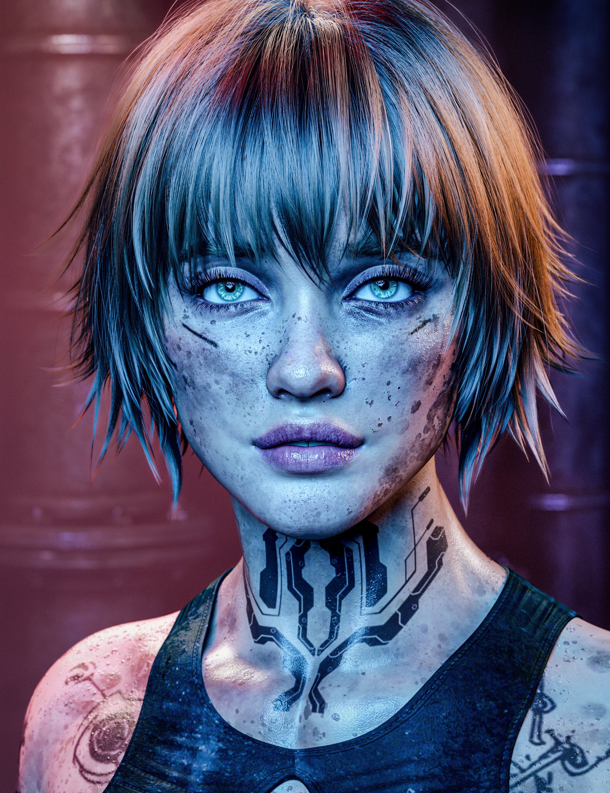 CJ Dreya HD And Light Sets For Genesis 9 by: Colm Jackson, 3D Models by Daz 3D