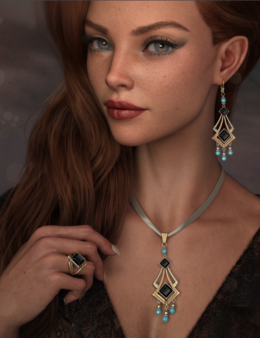 FK Cathya Jewelry Set