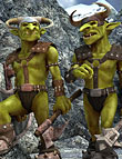 Goblin Fantasy Armour by: Predatron, 3D Models by Daz 3D