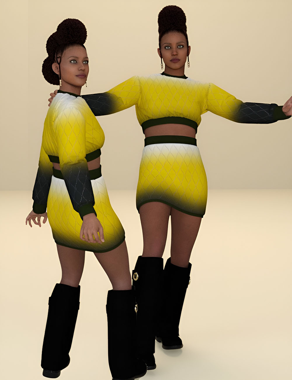 Island Grooves Dance Animations for Genesis 9 by: TINANE, 3D Models by Daz 3D