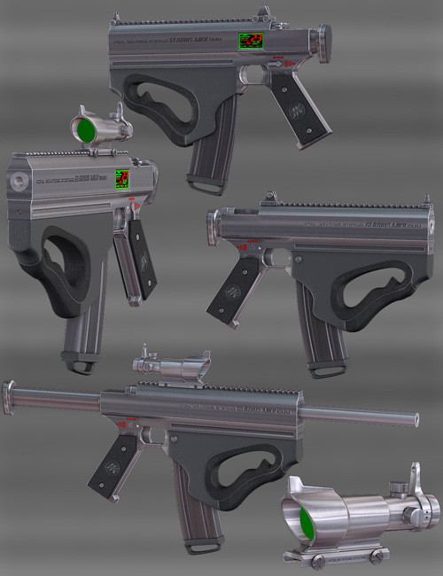 Cyberpunk for M4 Cyberpunk for M4 by: ElorOnceDark, 3D Models by Daz 3D
