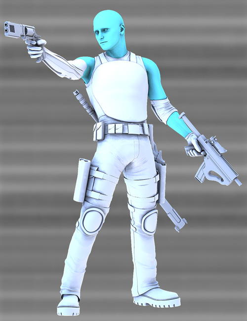 Cyberpunk for M4 Cyberpunk for M4 by: ElorOnceDark, 3D Models by Daz 3D