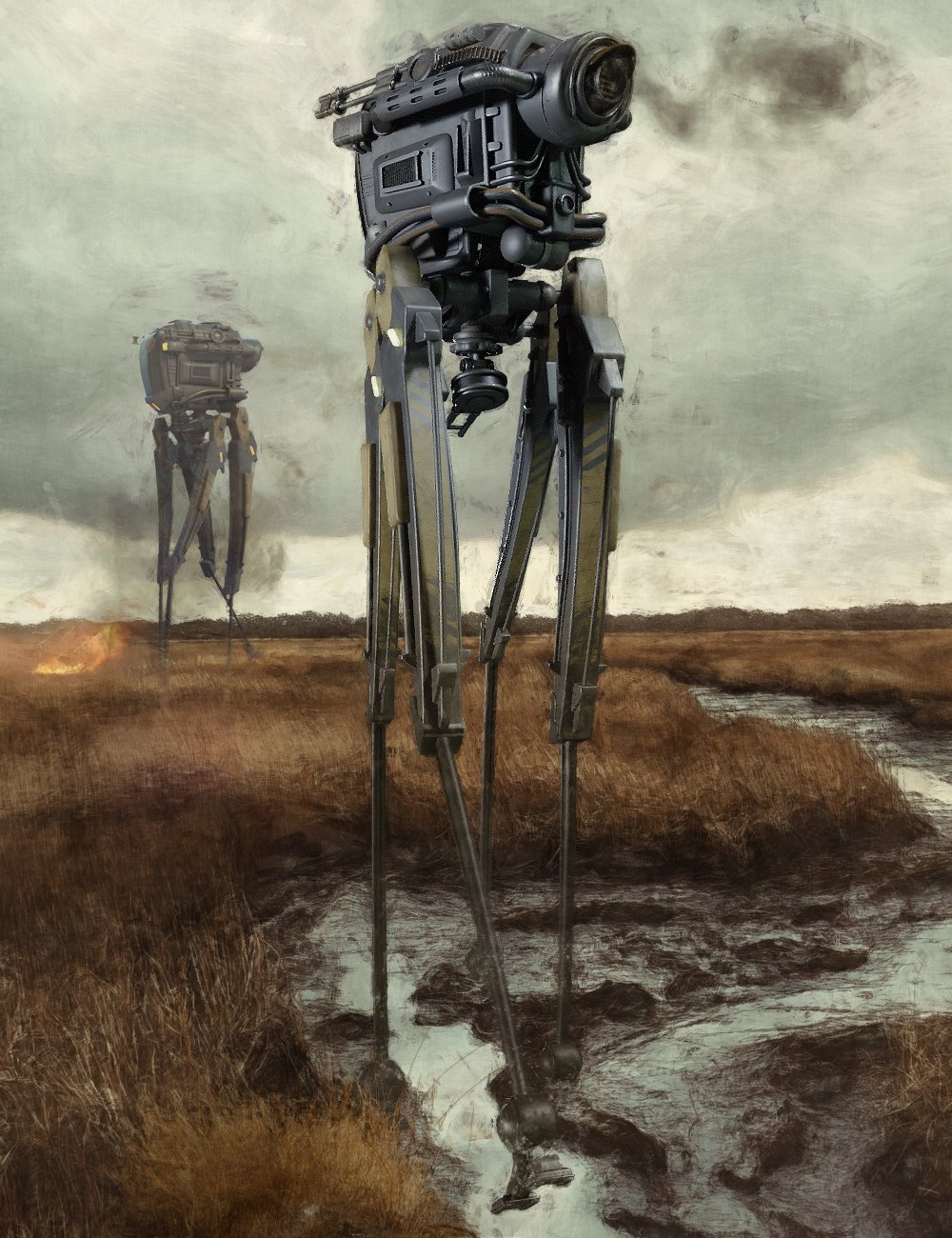Marsh Mech by: The AntFarm, 3D Models by Daz 3D