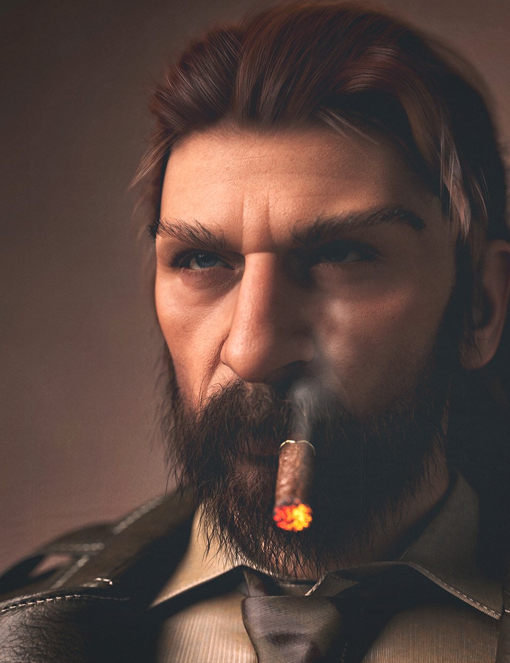 FN David HD for Genesis 9 by: Feng, 3D Models by Daz 3D