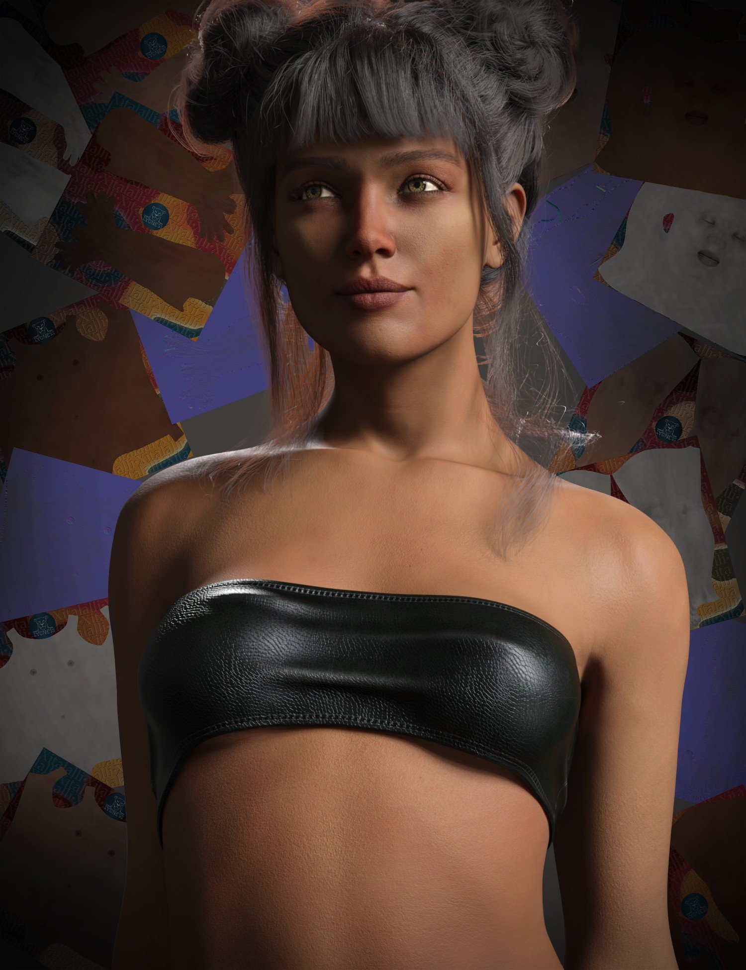 LY Xitalalli Skin Merchant Resource for Genesis 9 by: Lyoness, 3D Models by Daz 3D