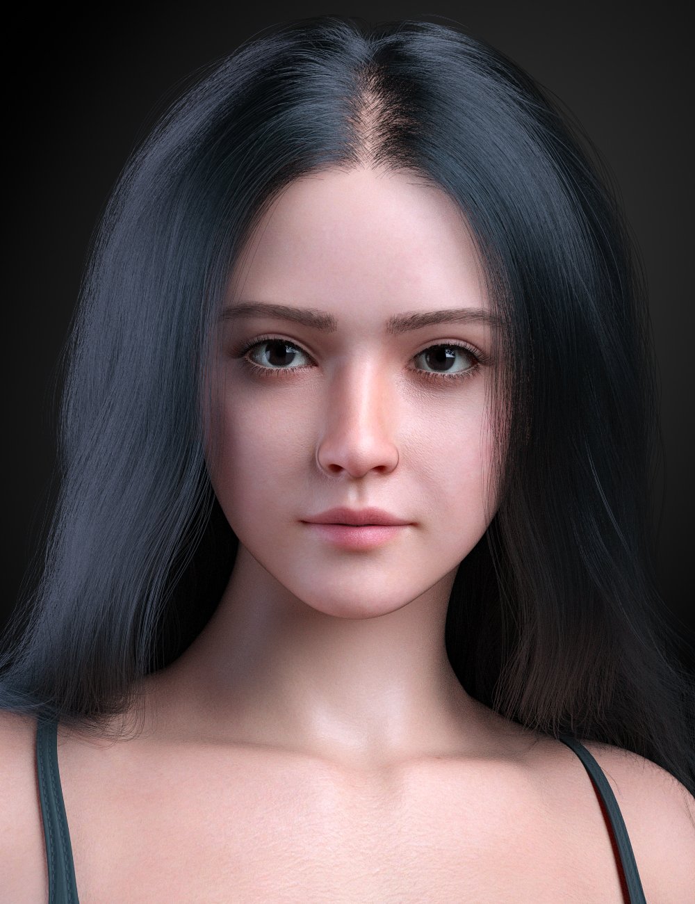 K3D Karina for Genesis 9 by: Kelambi3D, 3D Models by Daz 3D