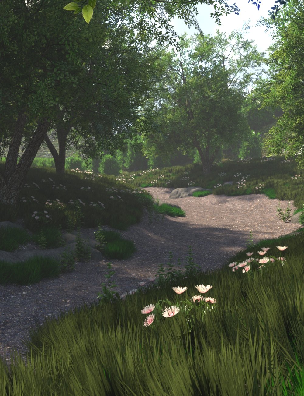 Trail to the Mountains by: JeffersonAF, 3D Models by Daz 3D