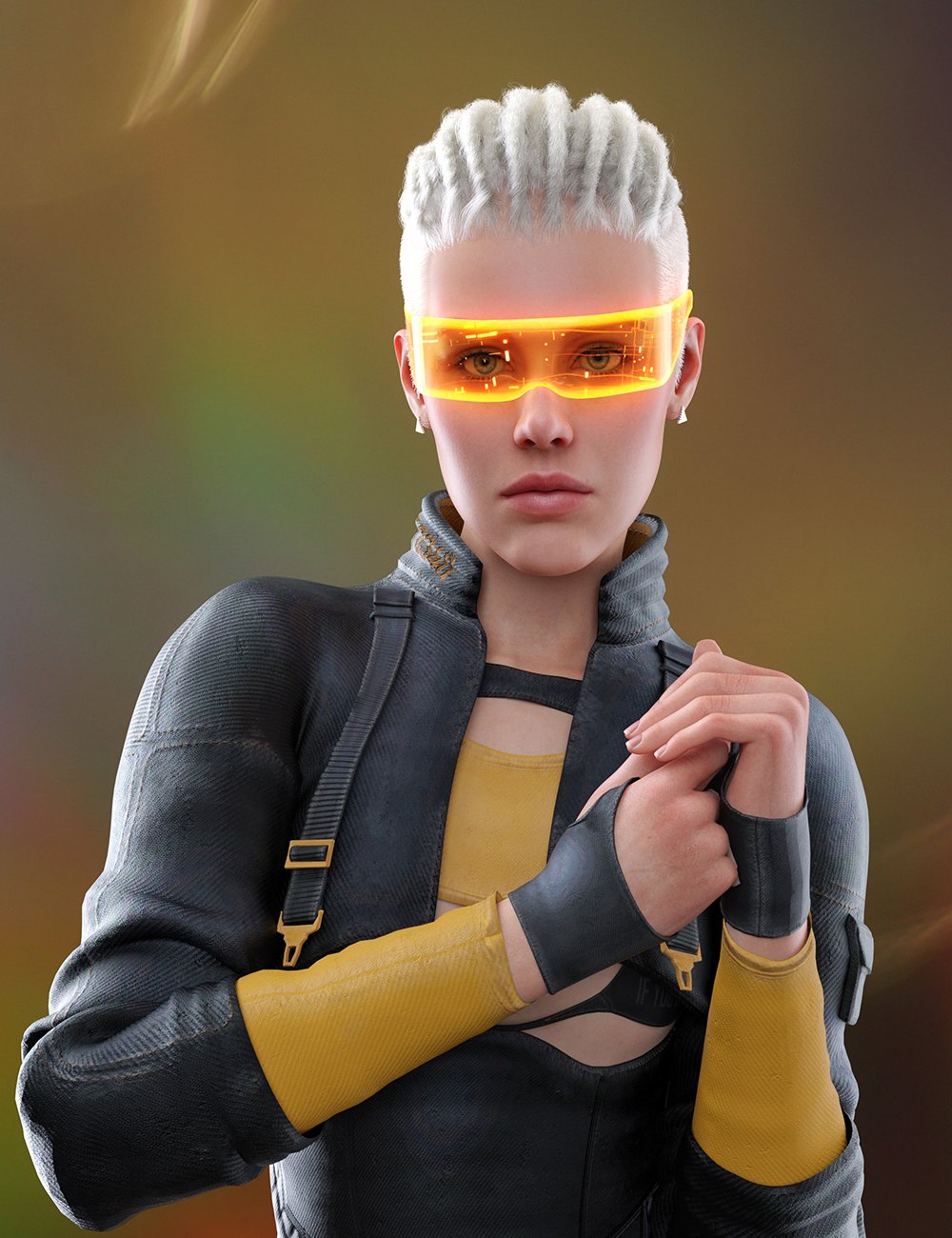MB Hesba for Genesis 9 Feminine by: Magic Brush, 3D Models by Daz 3D