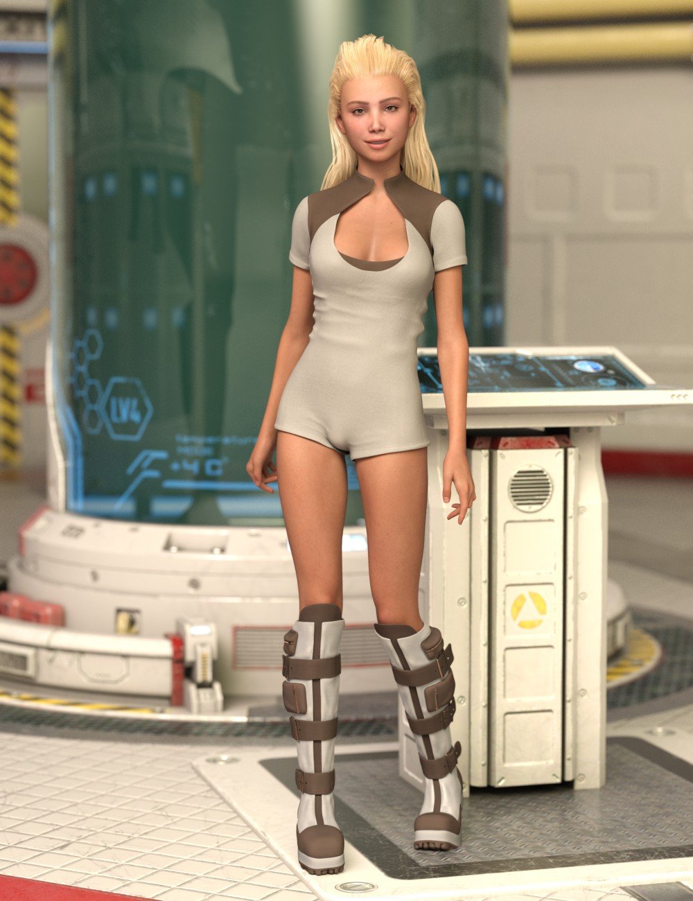 Hava for Genesis 9 by: shadownet, 3D Models by Daz 3D