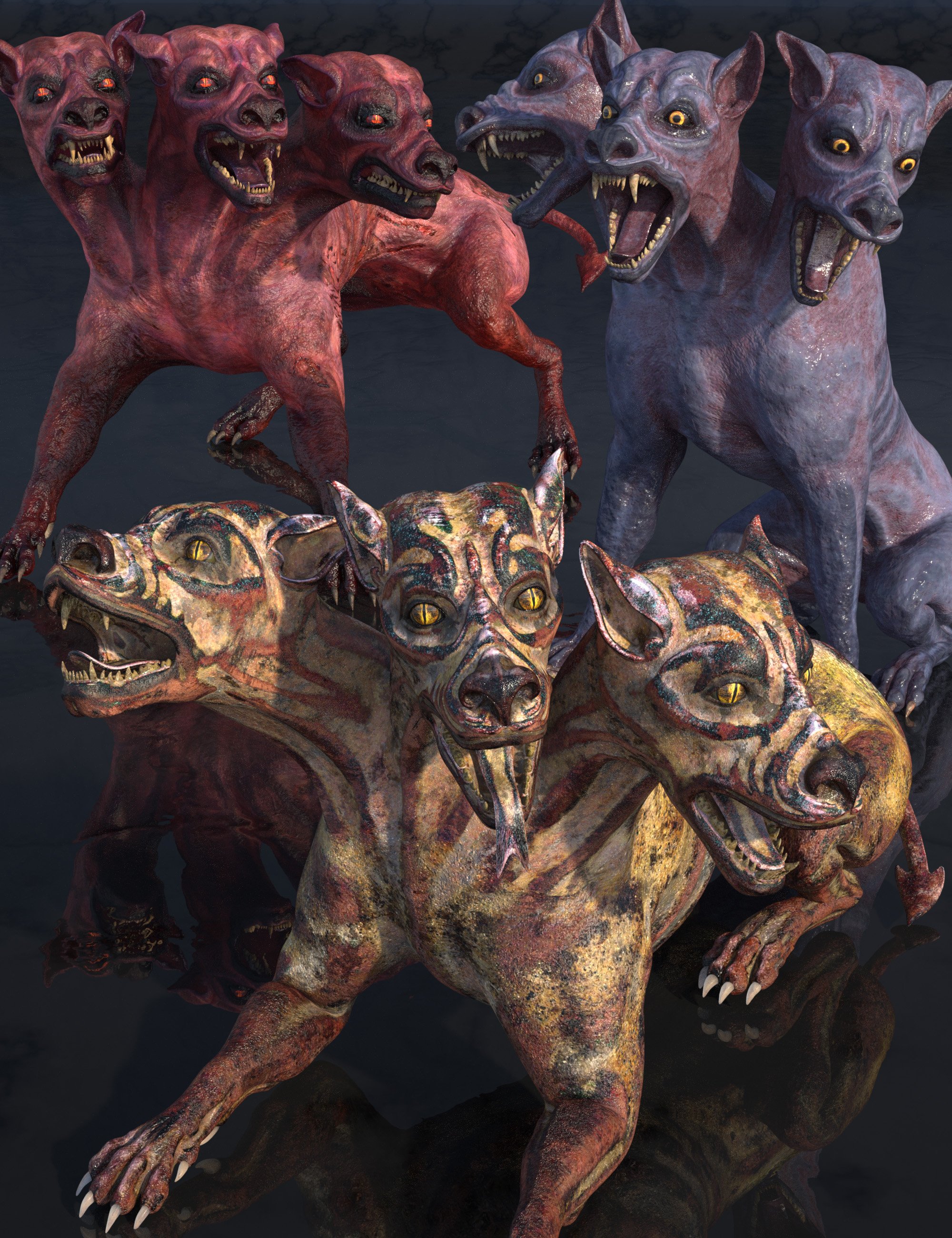 Demon Skins for Cerberus HD