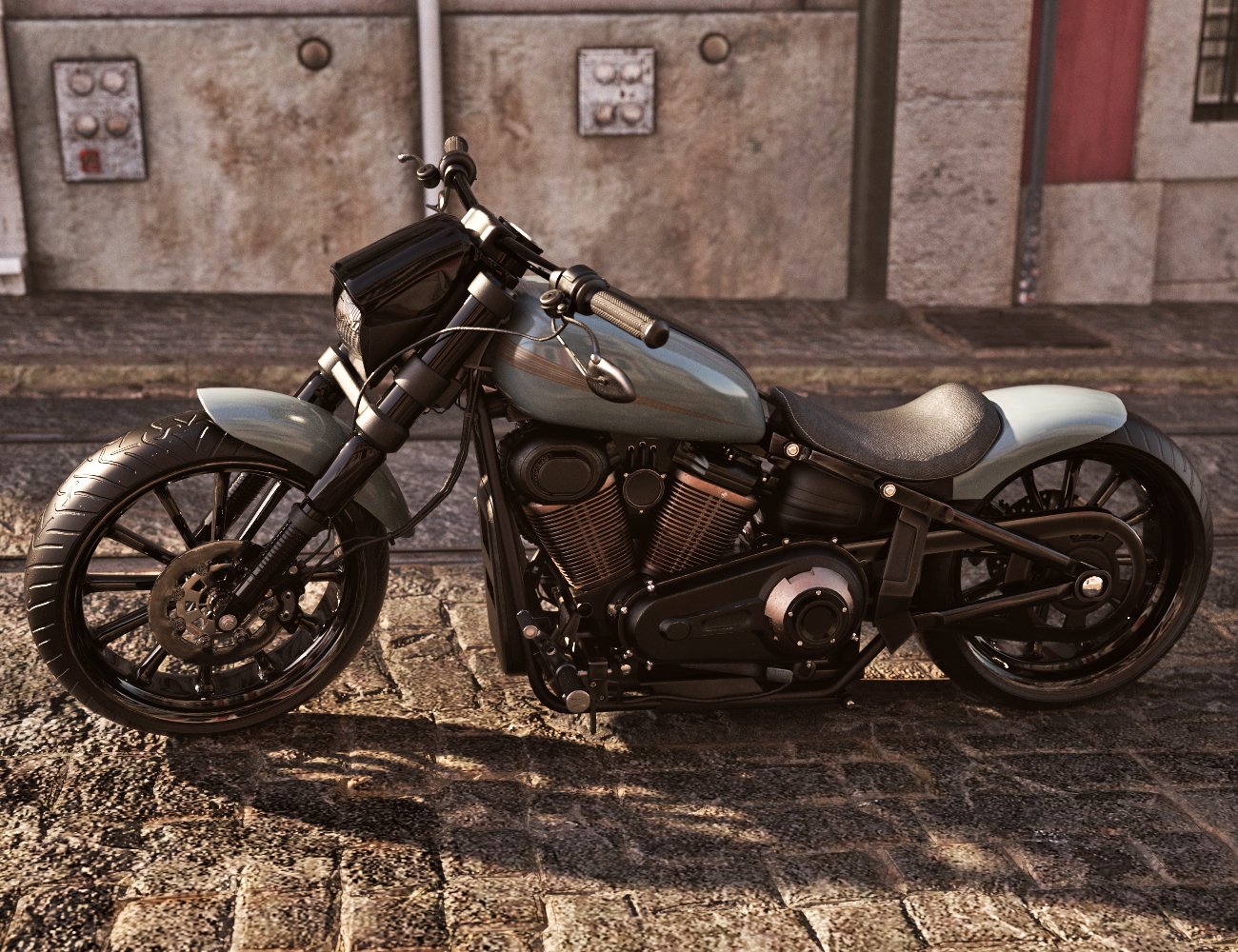 XI Dark Custom Chopper