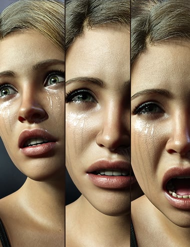 Z Dark Emotions Expressions for Genesis 9