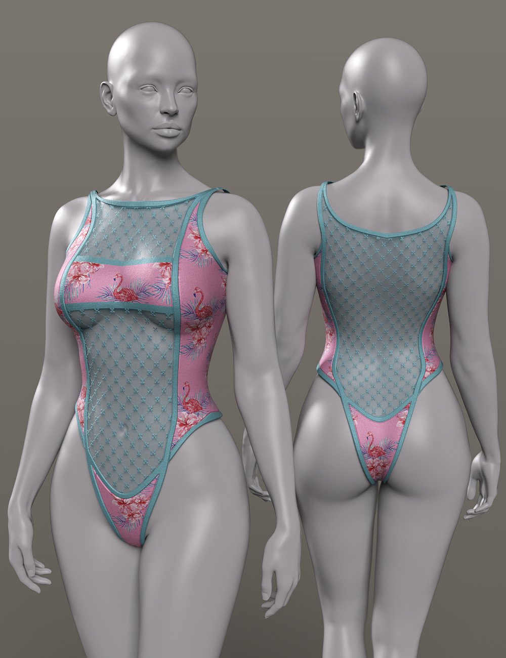 InStyle - dForce Synth Swimsuit Texture Add-On