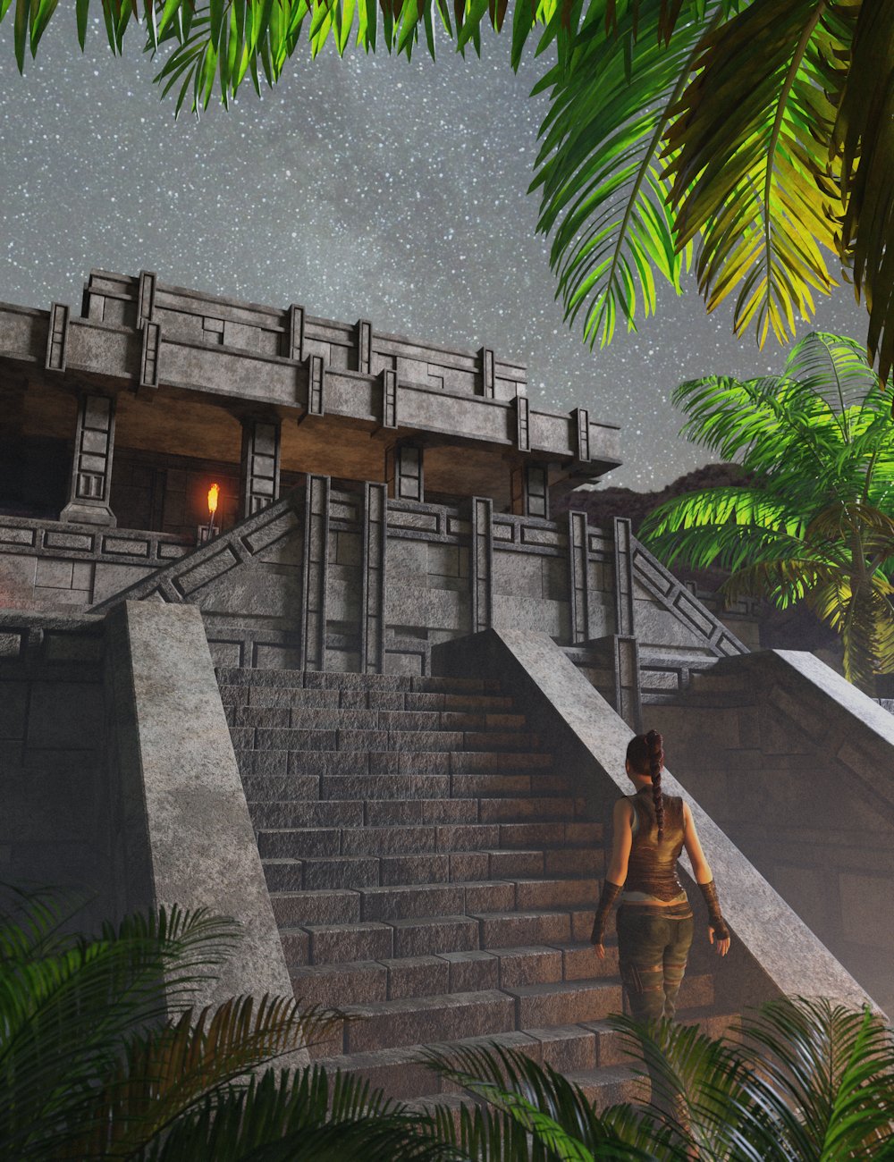 Ancient Temples 1 by: Enterables, 3D Models by Daz 3D