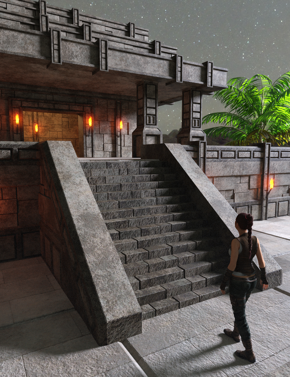 Ancient Temples 1 | Daz 3D