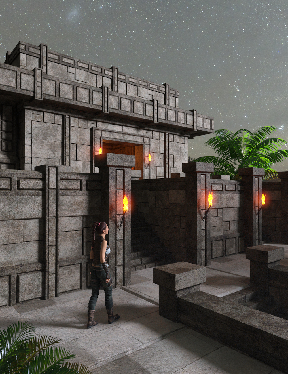 Ancient Temples 1 | Daz 3D