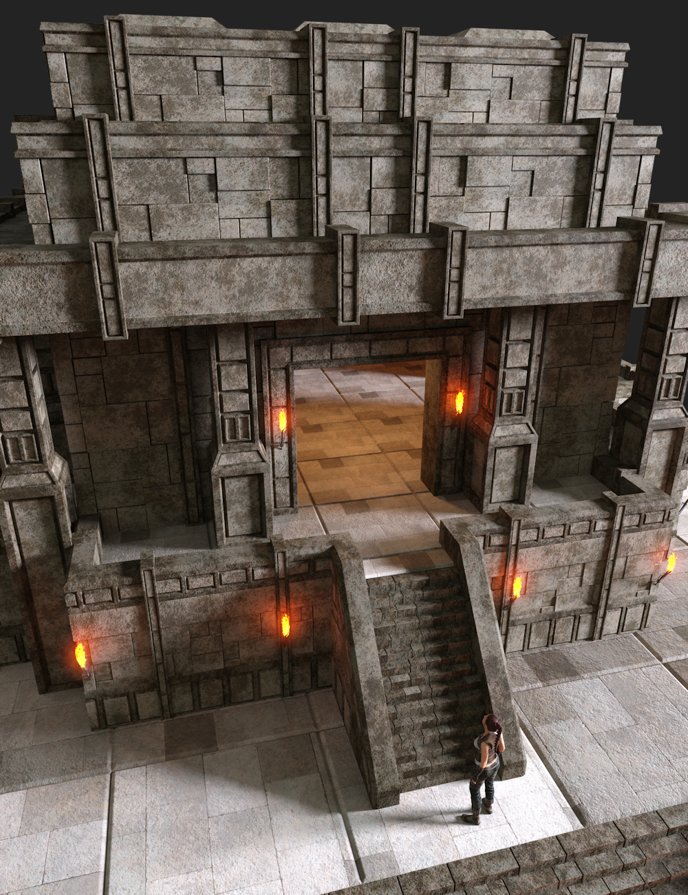 Ancient Temples 2 | Daz 3D
