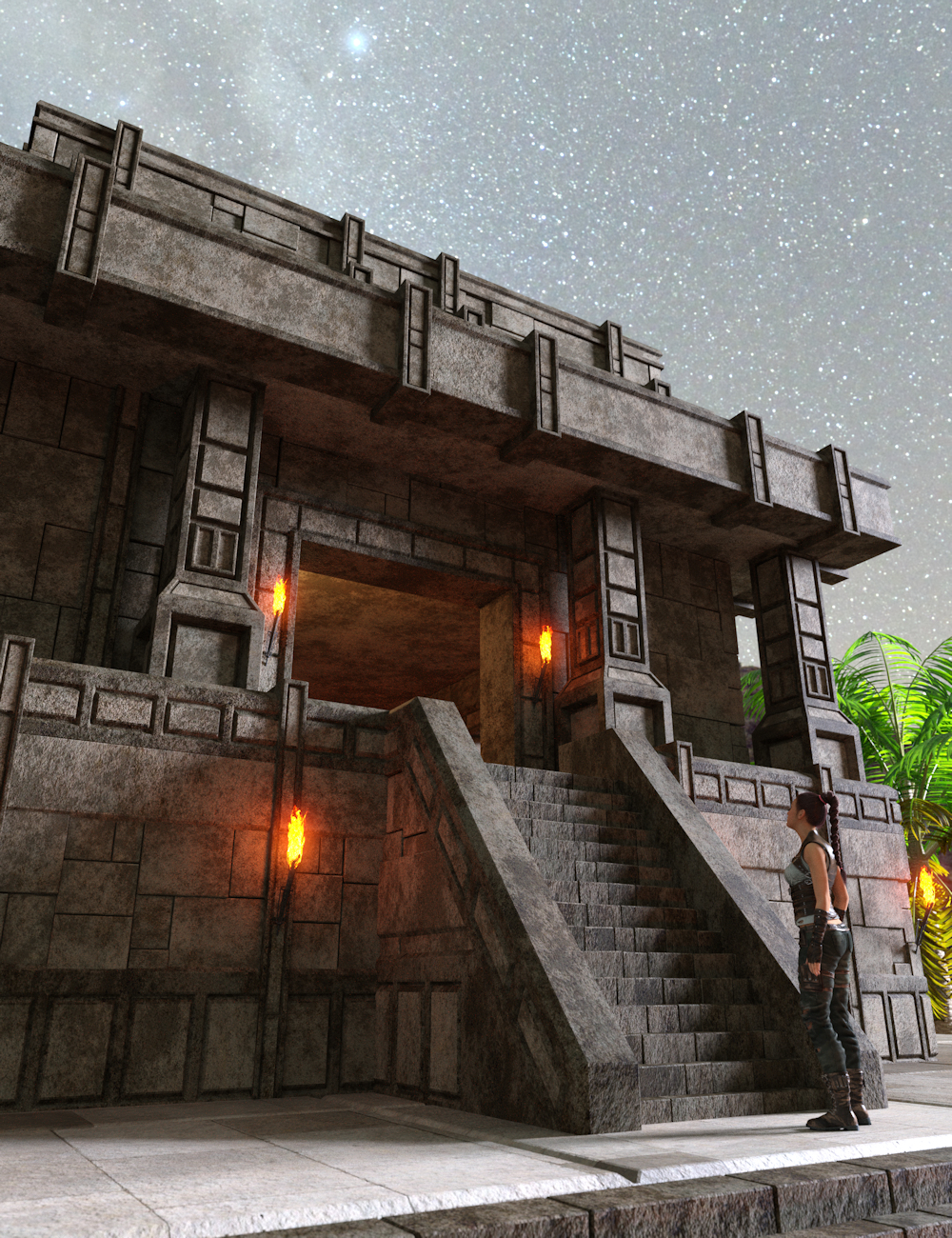 Ancient Temples 2 | Daz 3D
