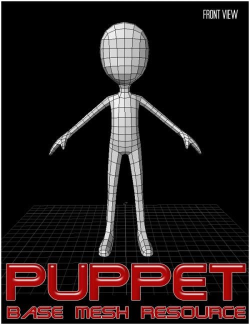 Puppet - Merchant Resource Base Mesh by: , 3D Models by Daz 3D
