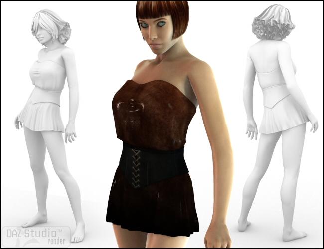 Fantasy Separates - Vol 4 by: Xena, 3D Models by Daz 3D