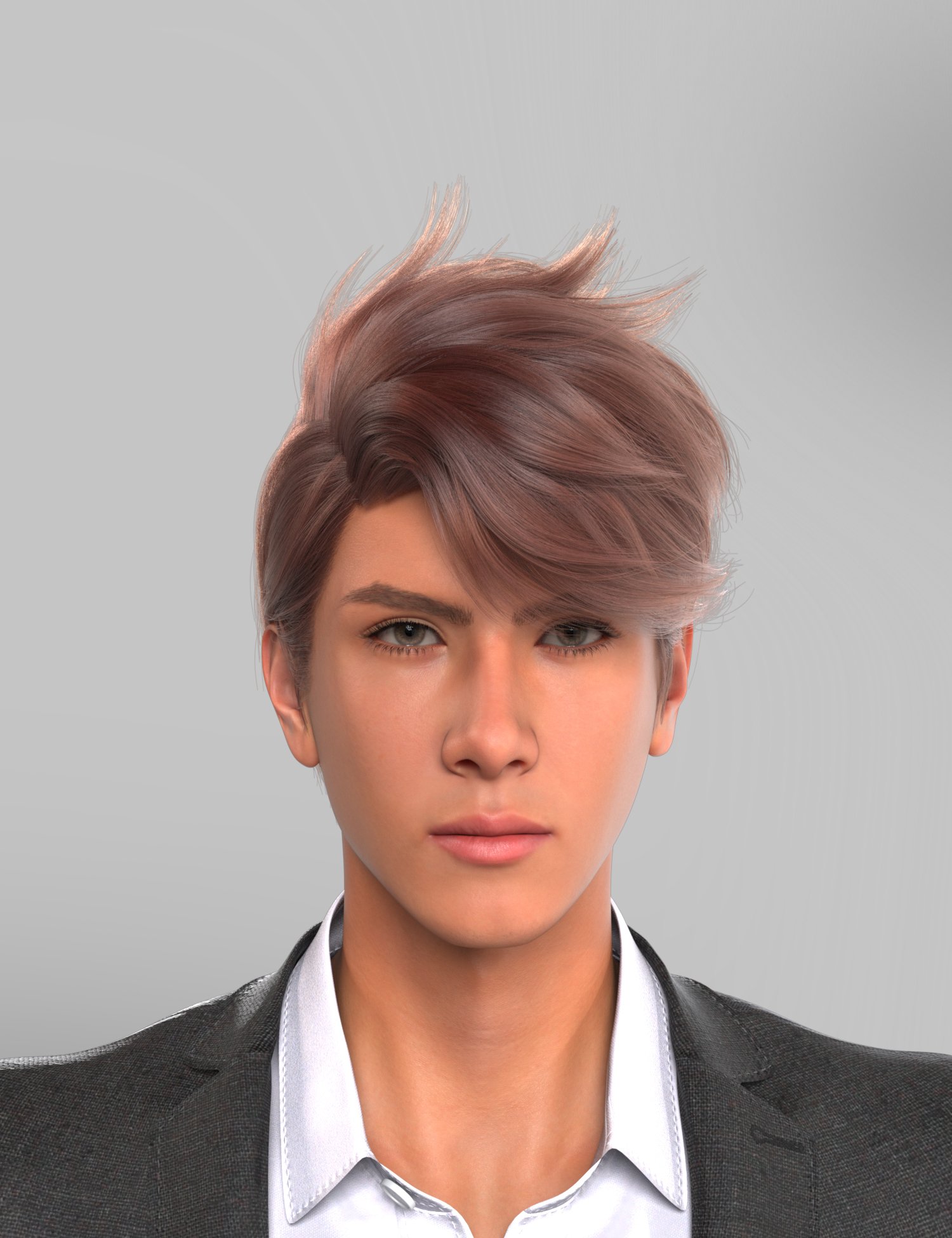 dForce XYZ Wan Hair for Genesis 9