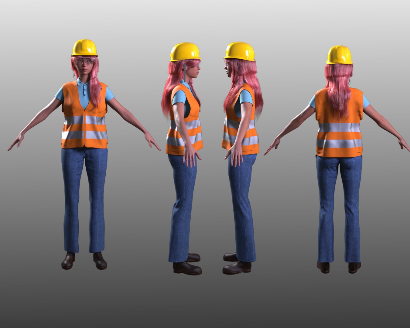 FG Warehouse Supervisor for Genesis 9 Feminine