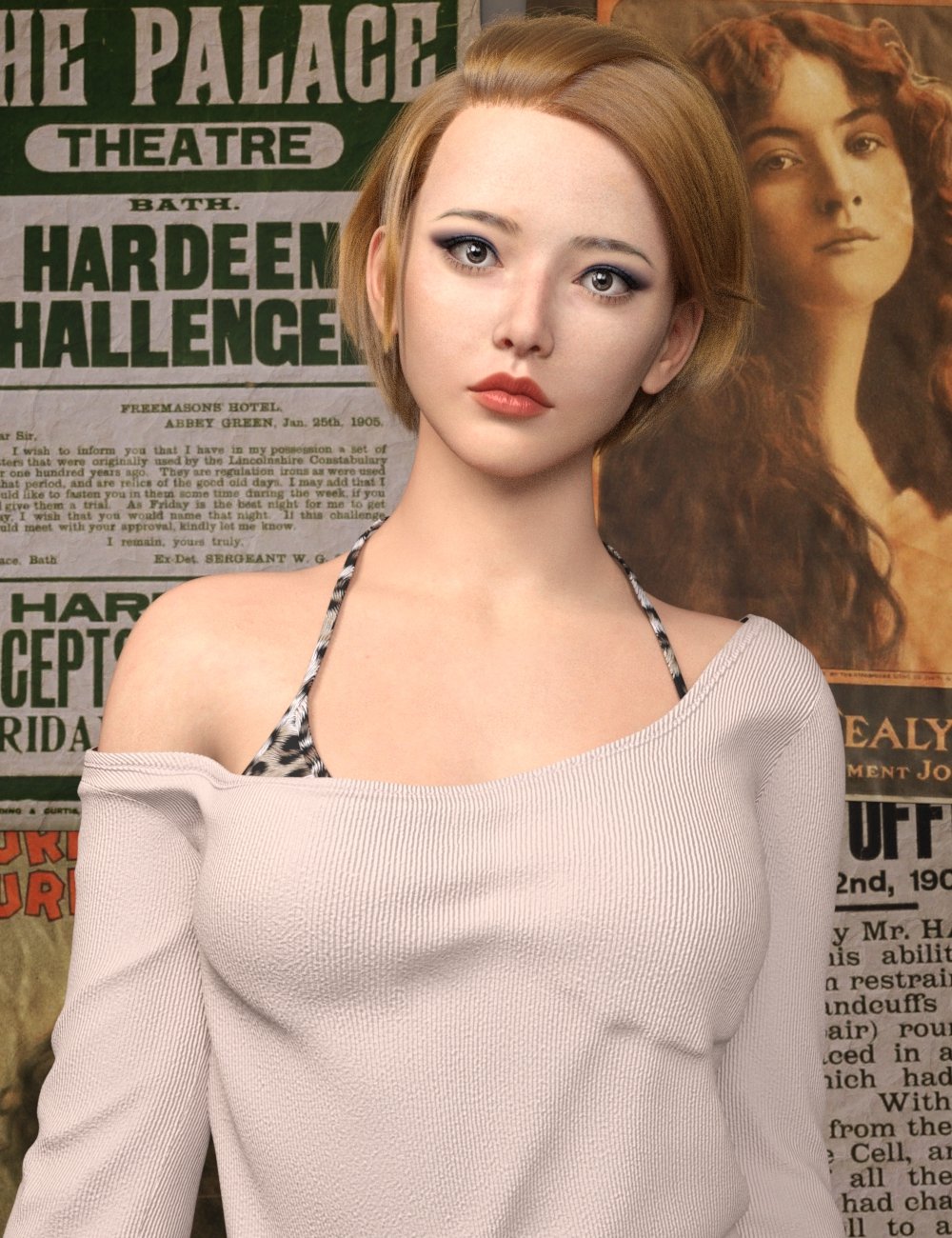 EG Hncm HD for Genesis 9 by: Ergou, 3D Models by Daz 3D