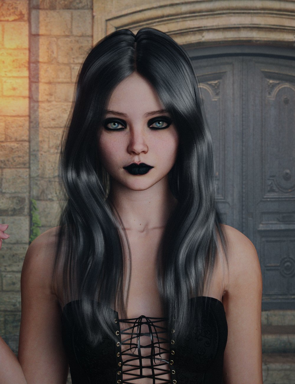 MGAB Fiorella HD for Genesis 9 by: MarcosGAB, 3D Models by Daz 3D