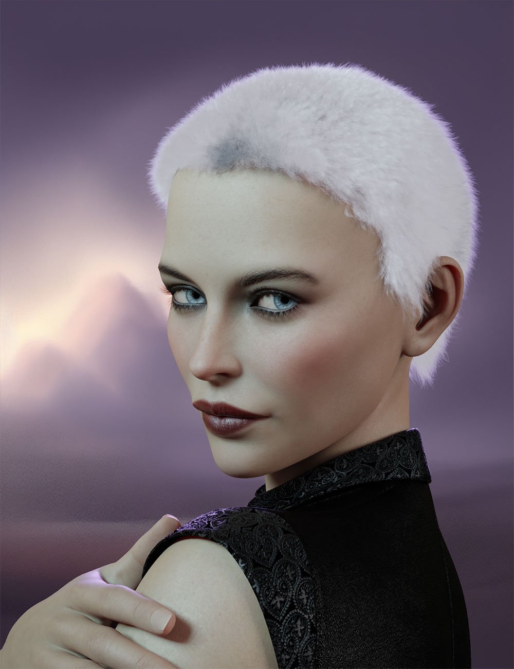 Haze Hair for Genesis 9 and 8 by: Prae, 3D Models by Daz 3D