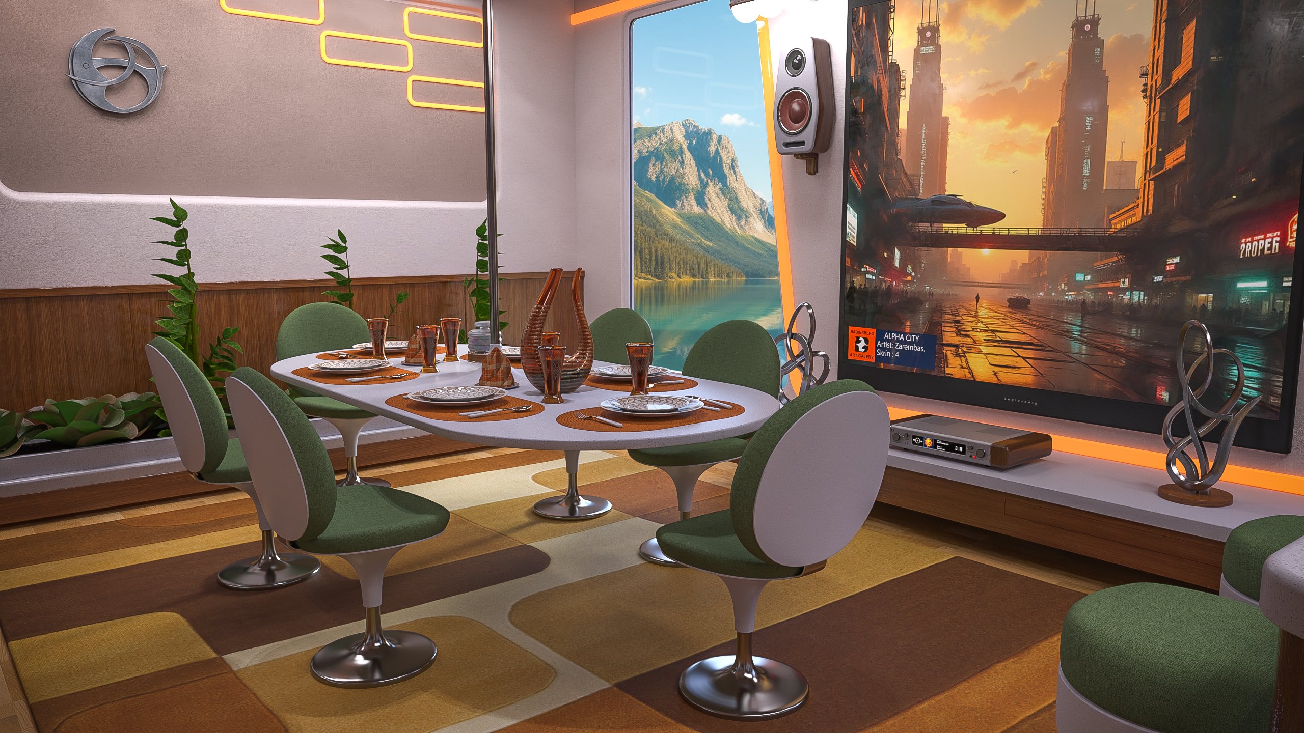 SE Futuristic Interior Props