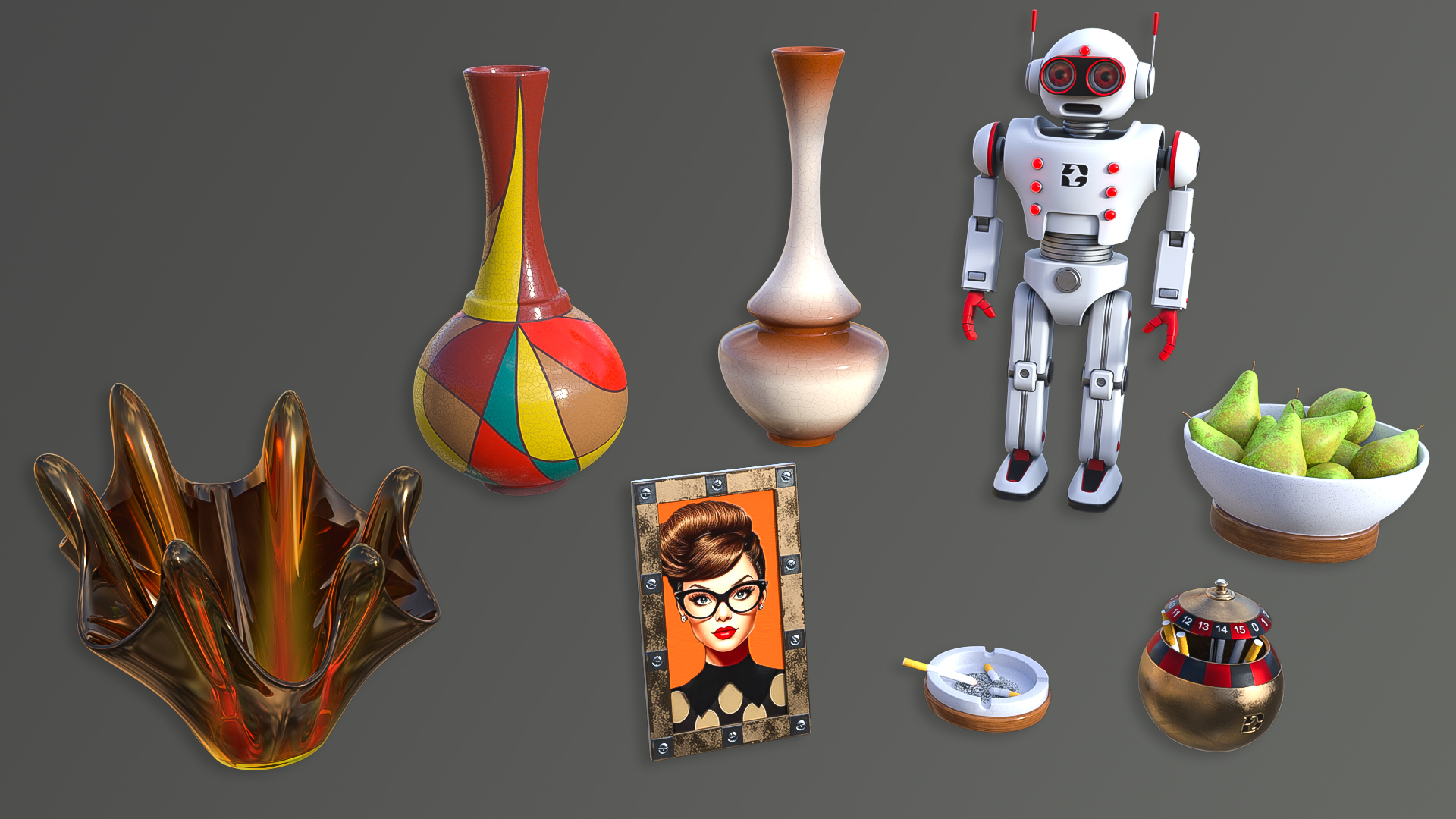 SE Futuristic Interior Props | Daz 3D