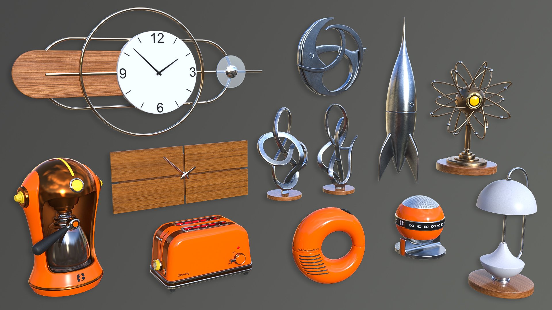 SE Futuristic Interior Props | Daz 3D