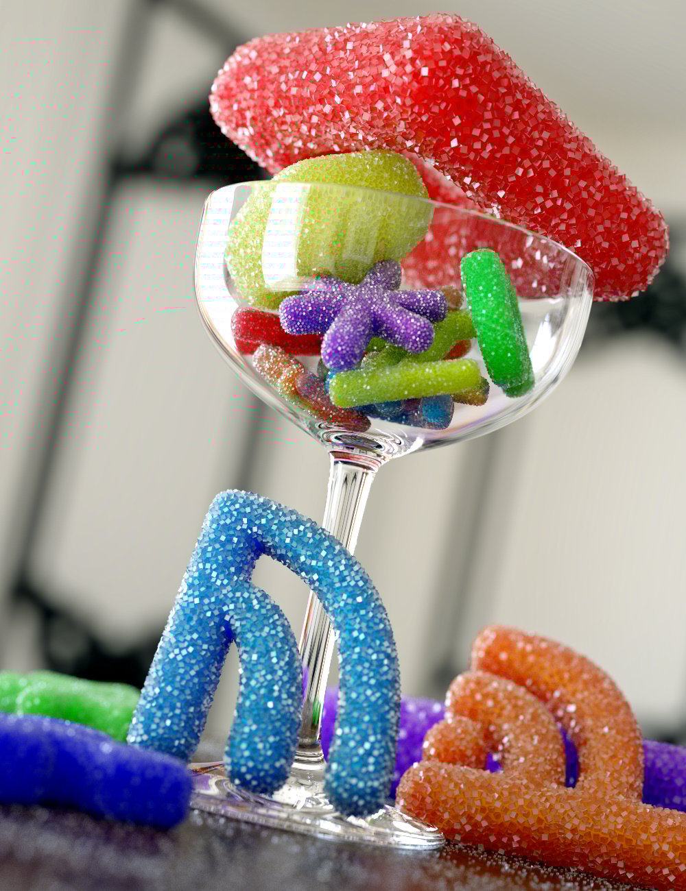 MMX Sugar Coated Candy 02 by: Mattymanx, 3D Models by Daz 3D