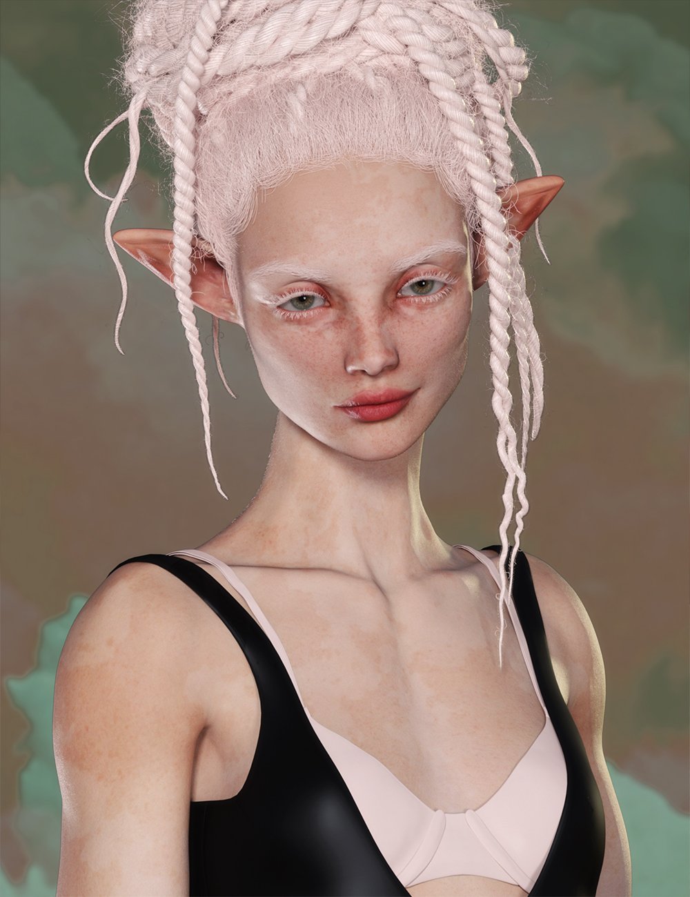 Perla for Genesis 9 Feminine by: Chrryt, 3D Models by Daz 3D