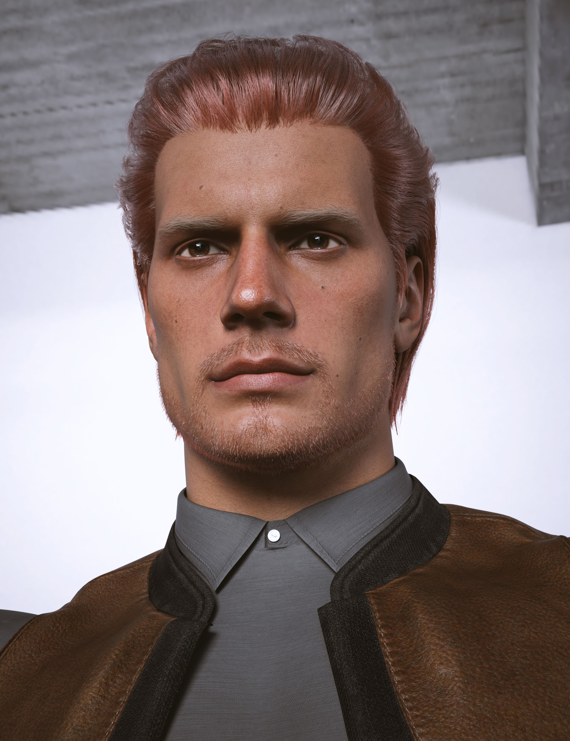 dForce AK Violent Hair for Genesis 9 by: Art Ken, 3D Models by Daz 3D