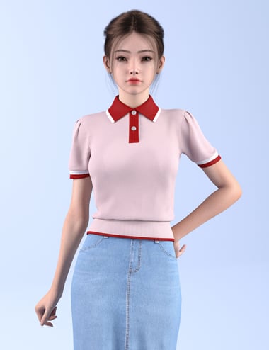 dforcehnc25denimlongskirtoutfi