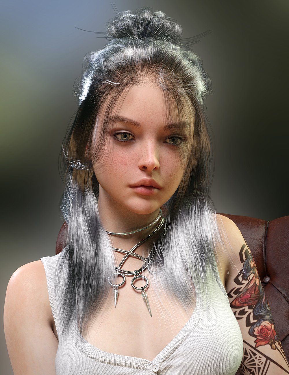 MB Venie for Genesis 9 Feminine by: Magic Brush, 3D Models by Daz 3D