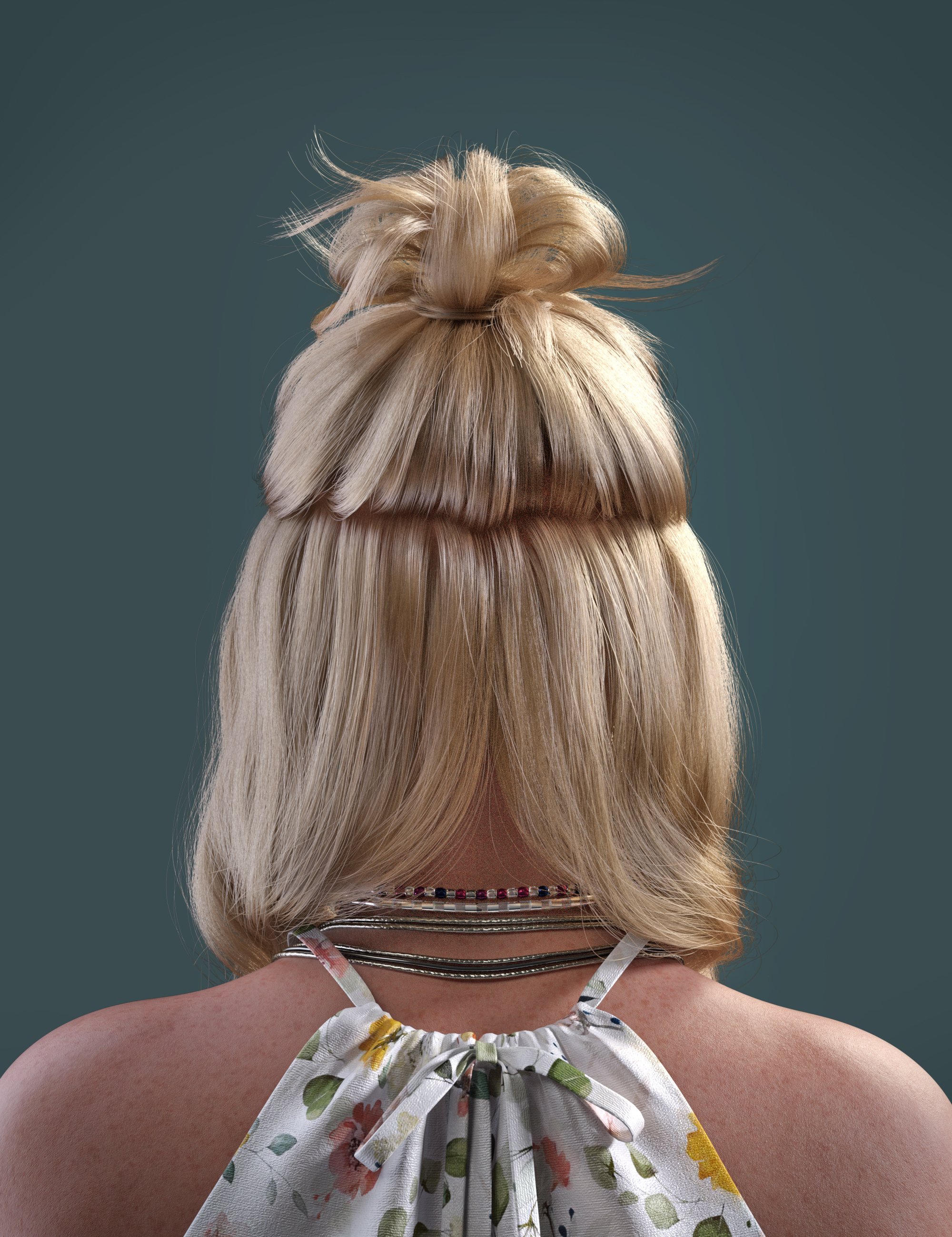 dForce Venie Hair for Genesis 9