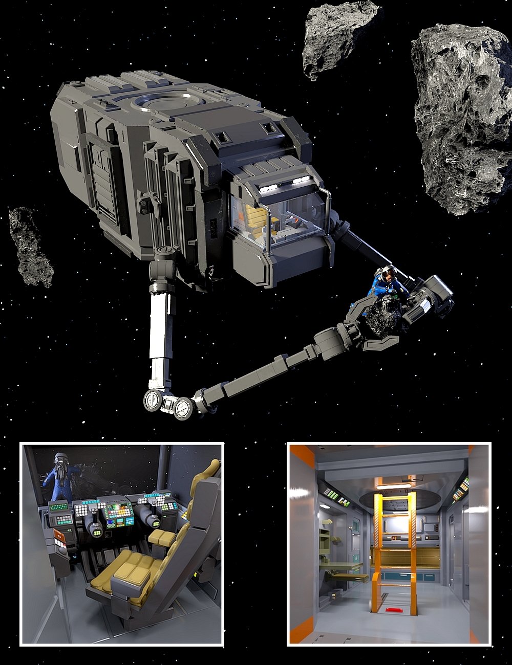 Carrier 02 by: kerabera, 3D Models by Daz 3D