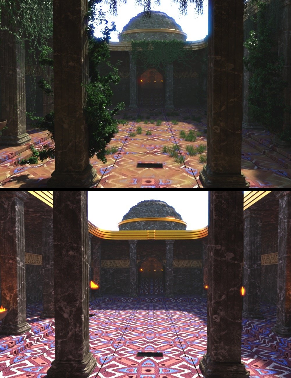 The Mysterious Temple by: JeffersonAF, 3D Models by Daz 3D