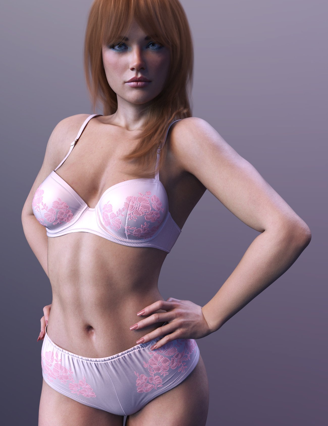 X-Fashion Flora's Lingerie for Genesis 9 and 8 Female by: xtrart-3d, 3D Models by Daz 3D