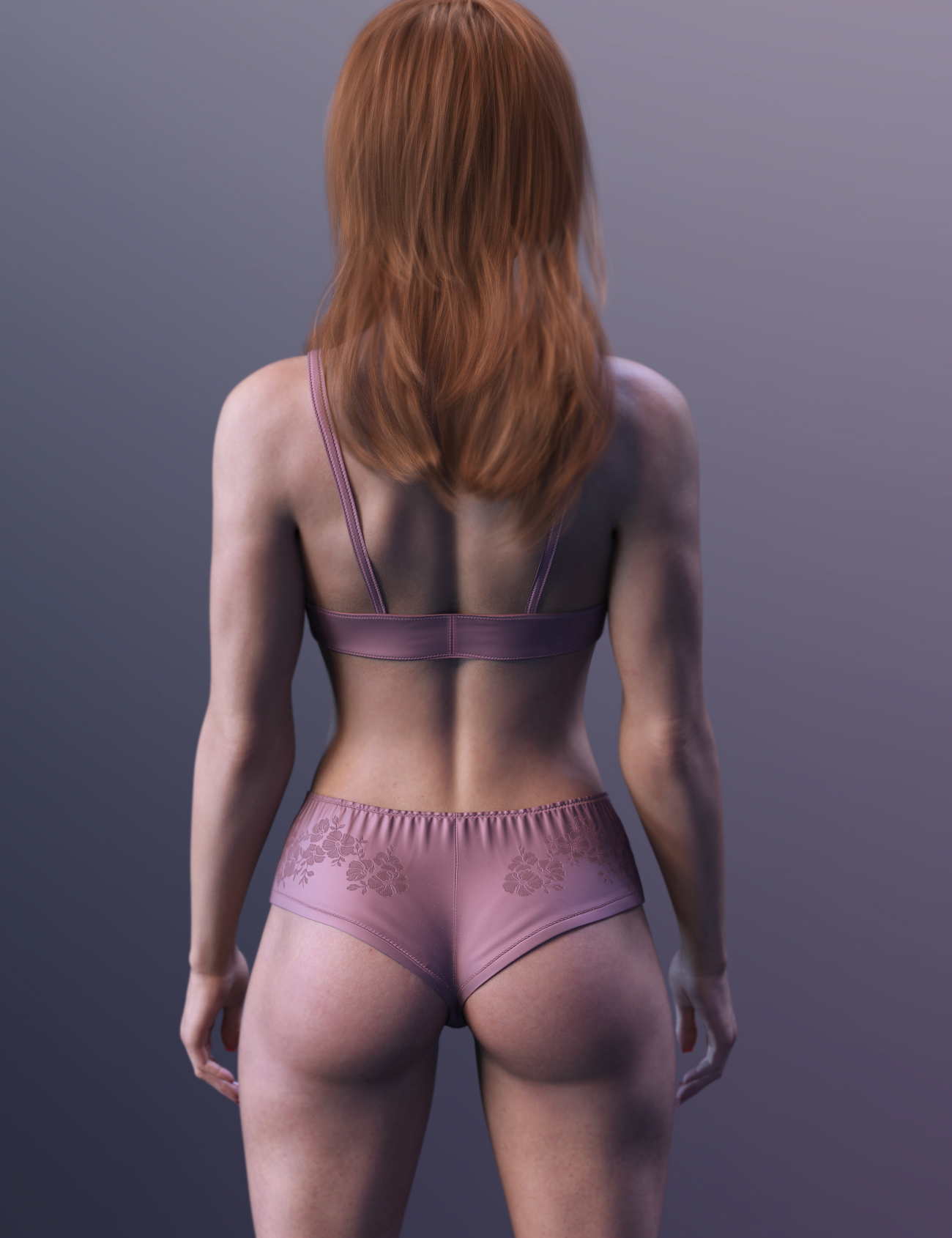 X-Fashion Flora's Lingerie for Genesis 9 and 8 Female