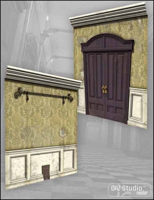 A Curious Hallway A Curious Hallway by: Jack Tomalin, 3D Models by Daz 3D