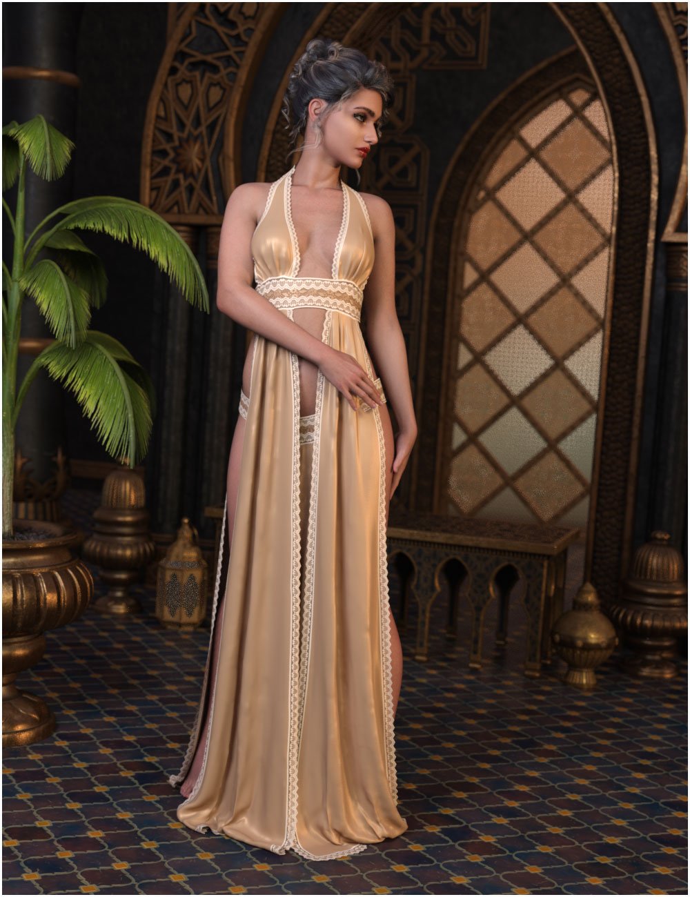 dForce Kiyah Outfit for Genesis 9