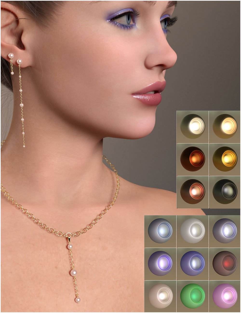 dForce Giselle Outfit For Genesis 9