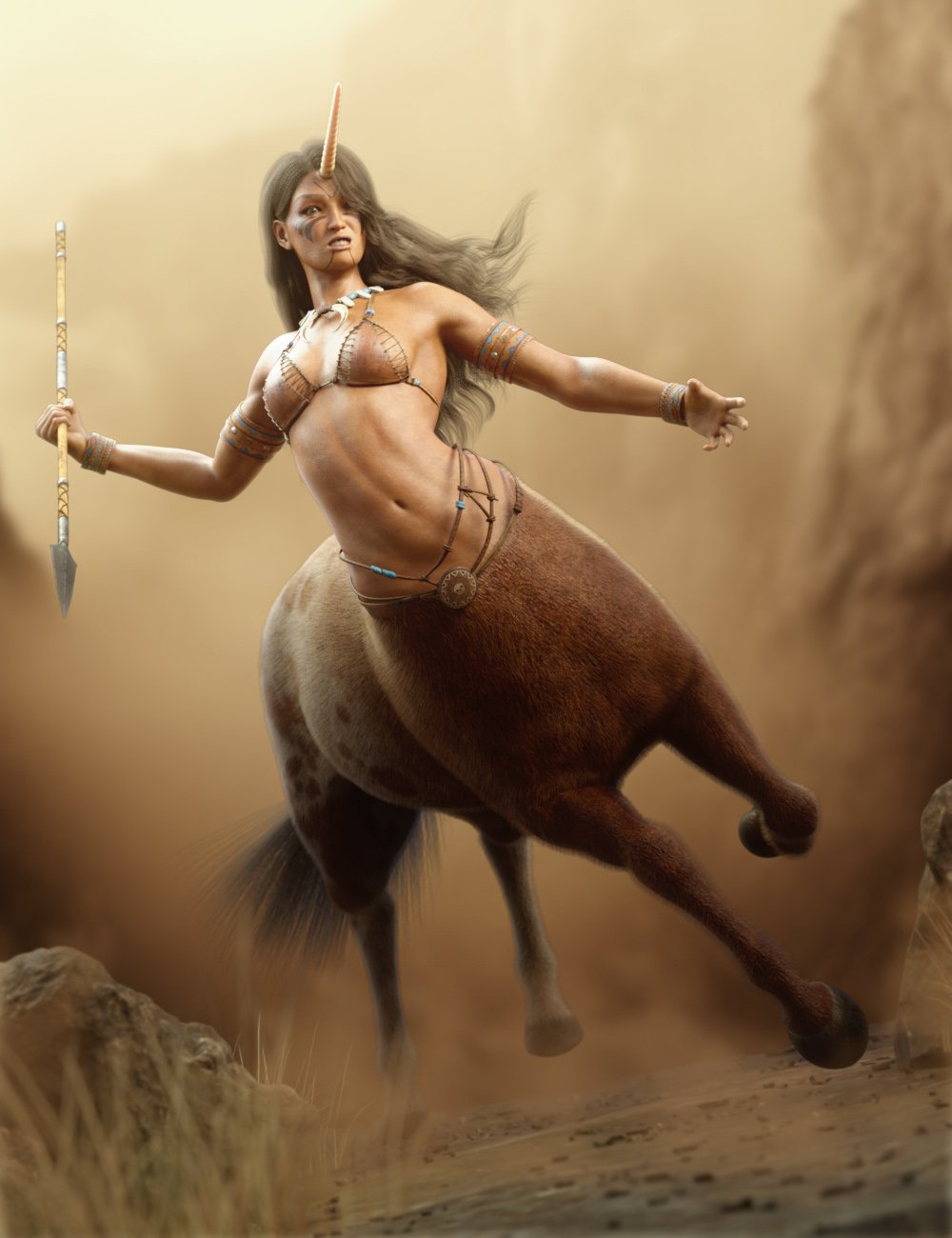 Santauriqua for Genesis 9 by: RawArt, 3D Models by Daz 3D