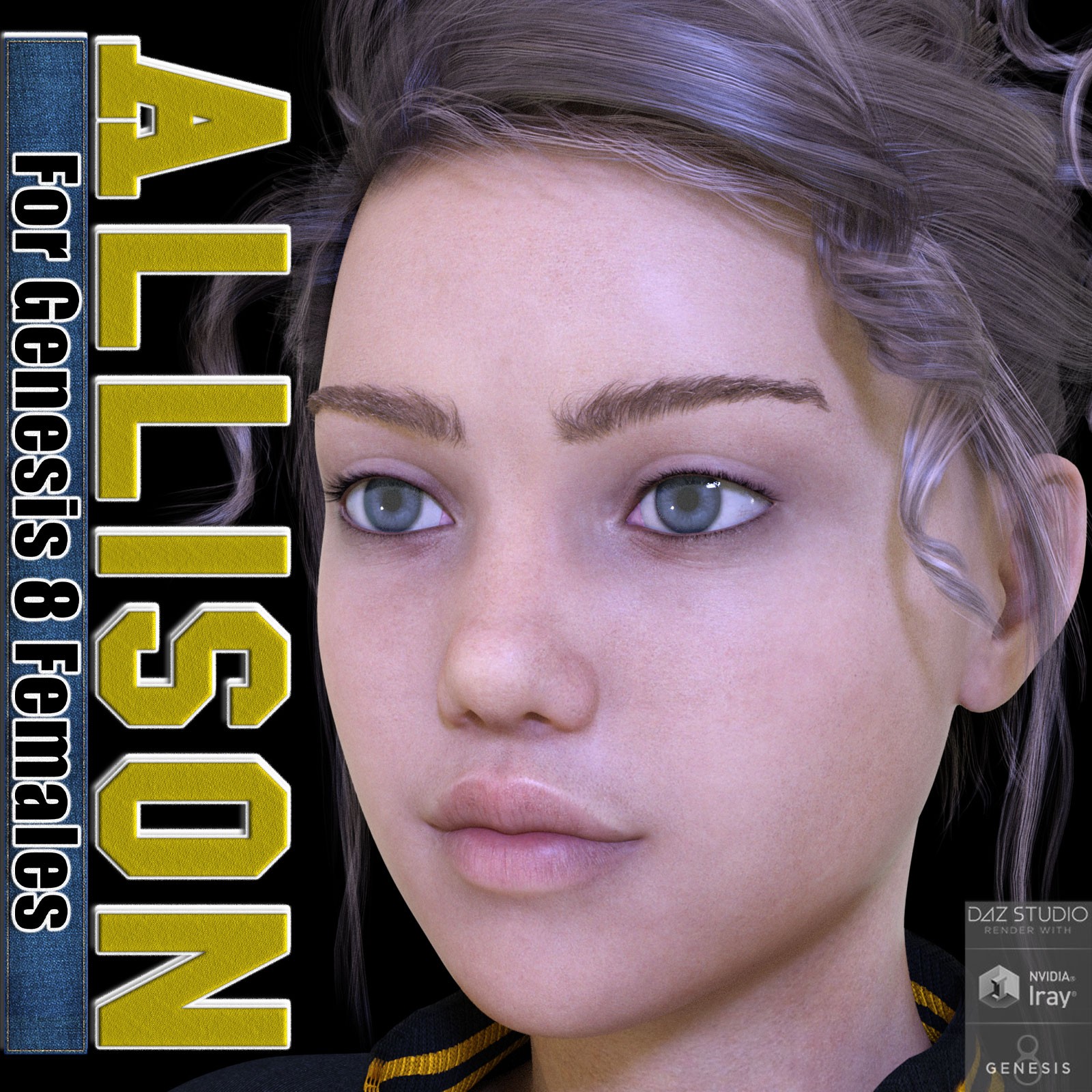 Allison for Genesis 8 Females by: 3DLoki, 3D Models by Daz 3D