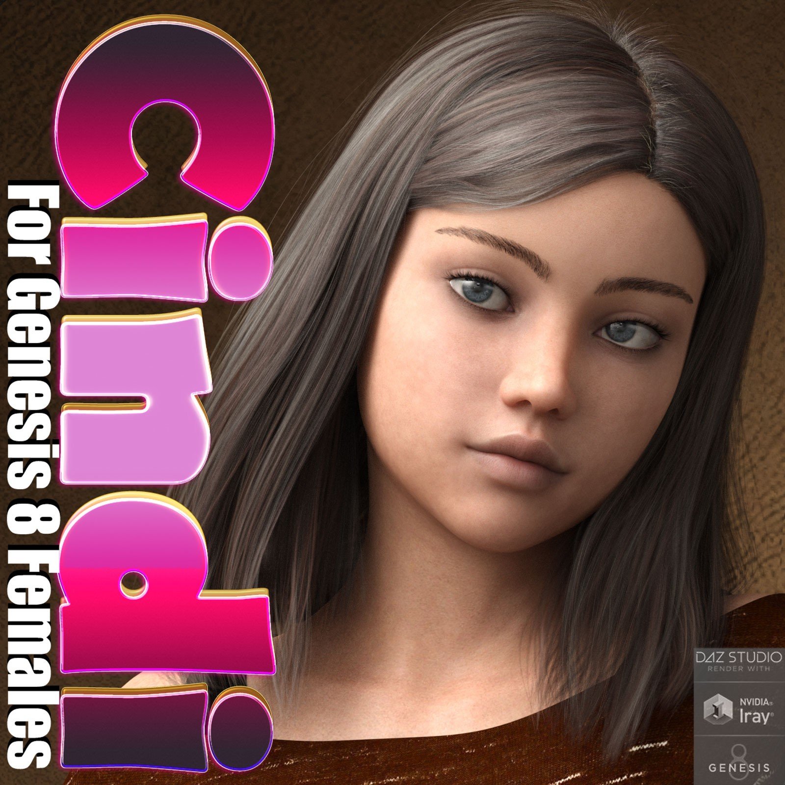 Cindi for Genesis 8 Females by: 3DLoki, 3D Models by Daz 3D