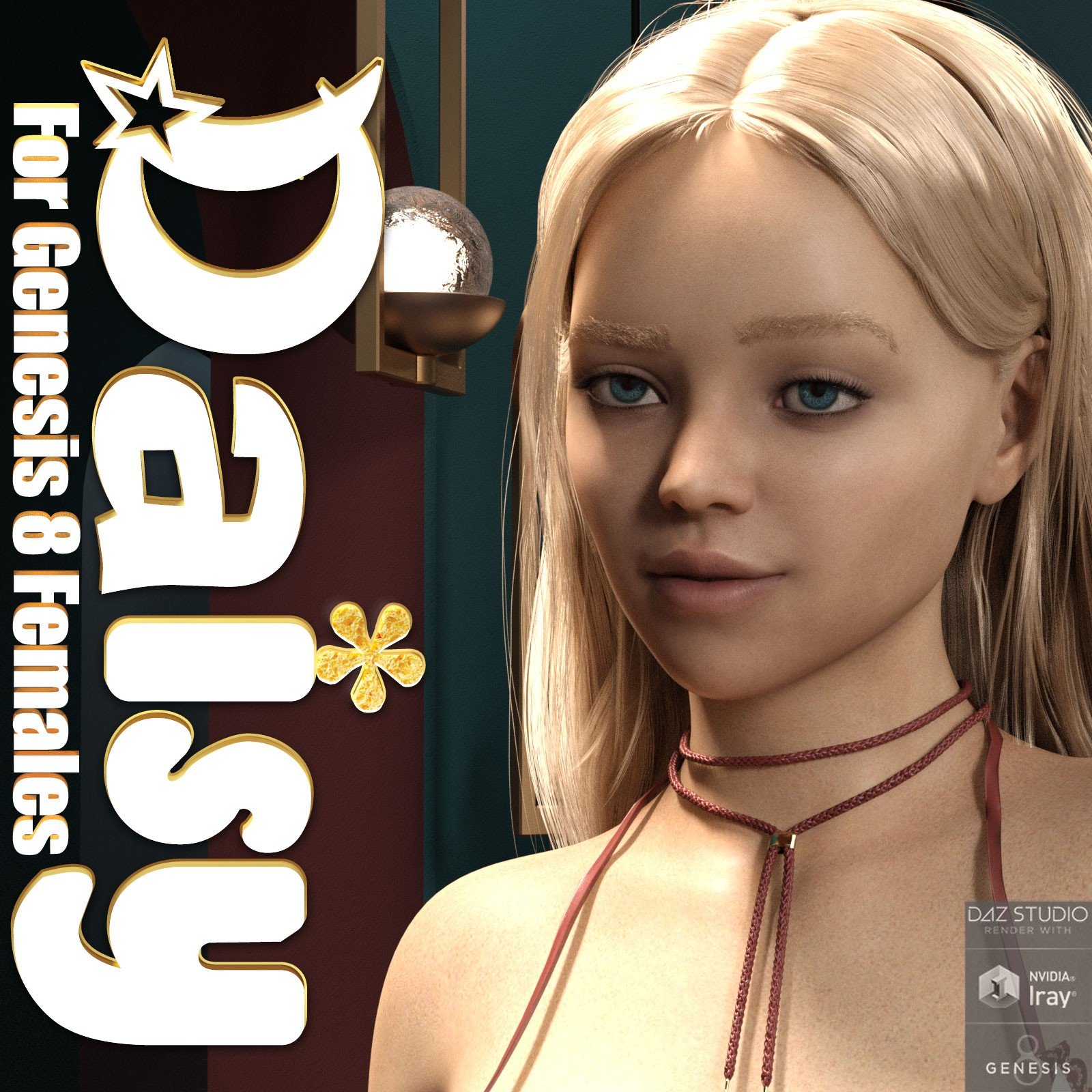 Daisy for Genesis 8 Females by: 3DLoki, 3D Models by Daz 3D