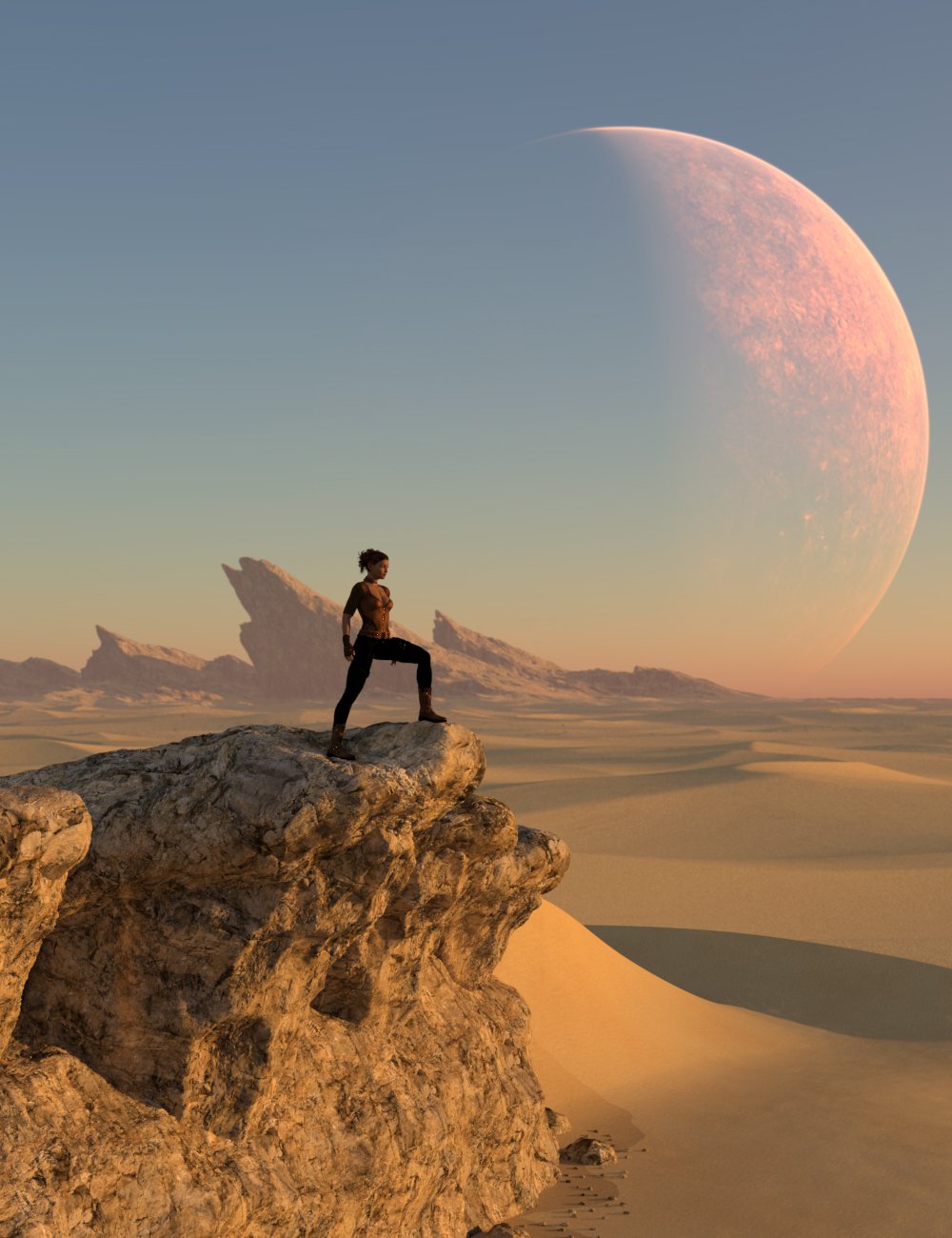 Easy Environments: ExoPlanet IX by: Flipmode, 3D Models by Daz 3D